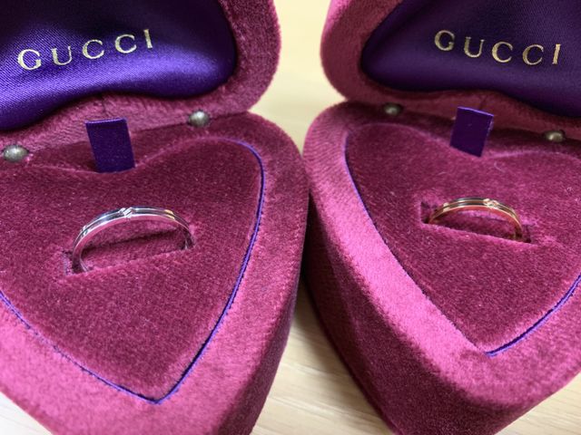 GUCCIのインフィニティリングです。