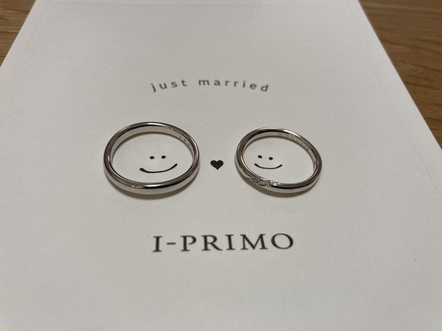 お店から頂いた可愛らしい台紙。台紙は2種類から選べました。