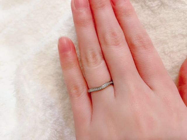 バレリーナのハーフエタニティです