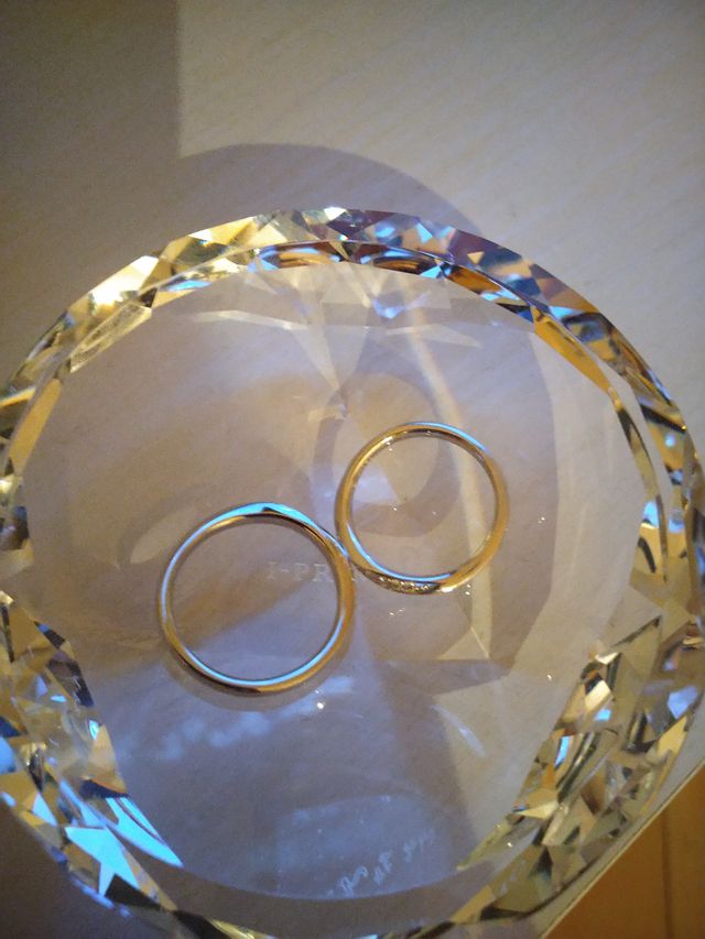 購入した指輪です！