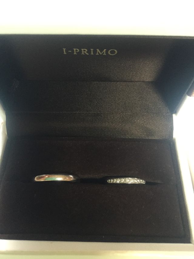 いくつかブランド店を巡って決めました。