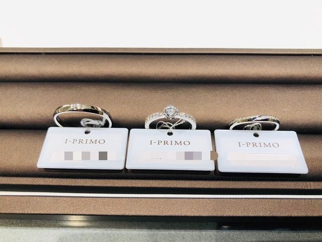 婚約指輪と、結婚指輪