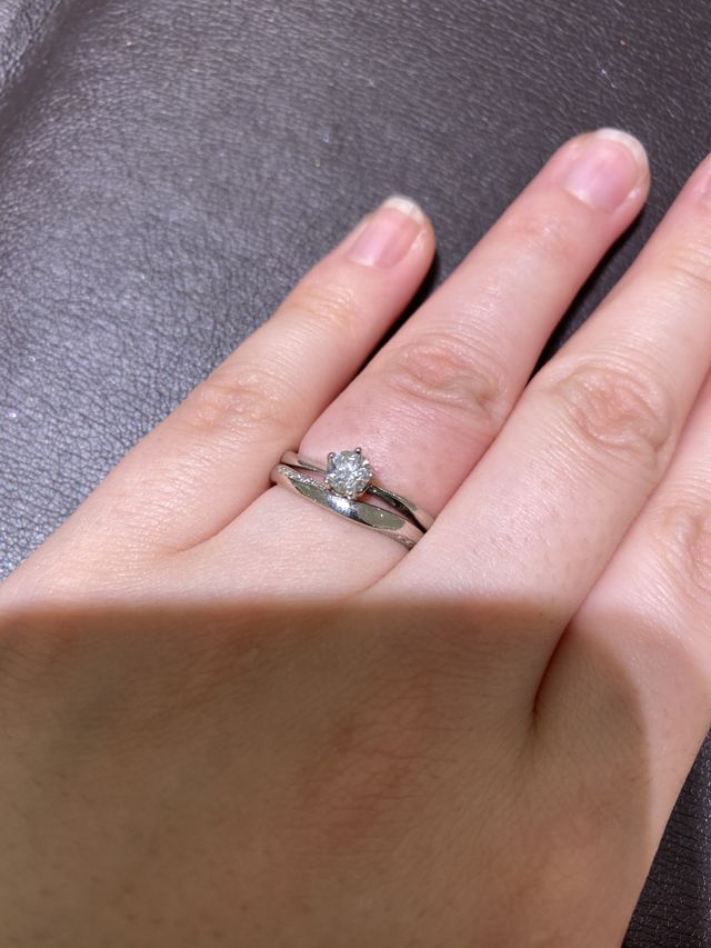 天の川をイメージしたセットリングだそうです。