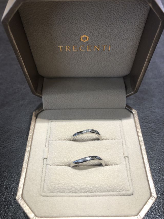 結婚指輪を購入しました。