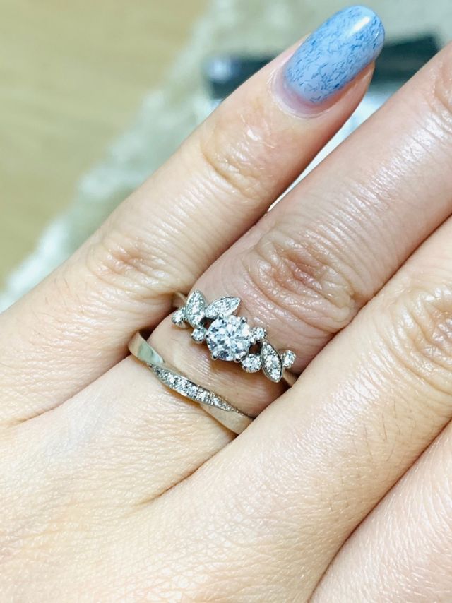 結婚指輪は巴のKoyoriです