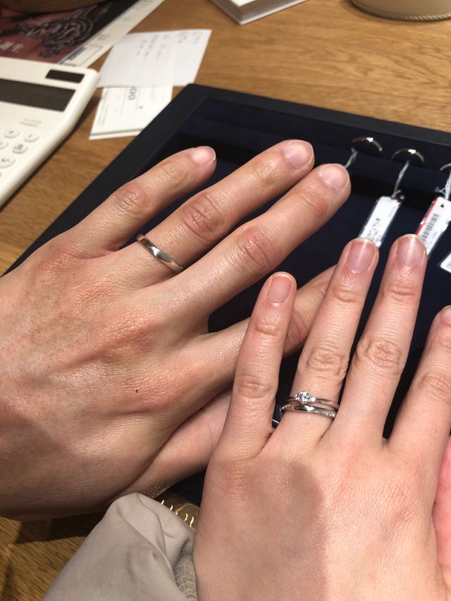 彼のものとペアの写真です。