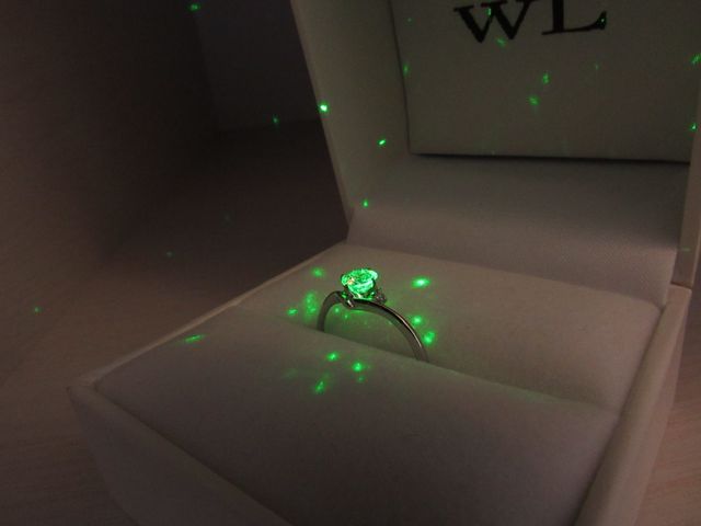 プロポーズでもしてくれた輝くダイヤモンドのプラネタリウムです