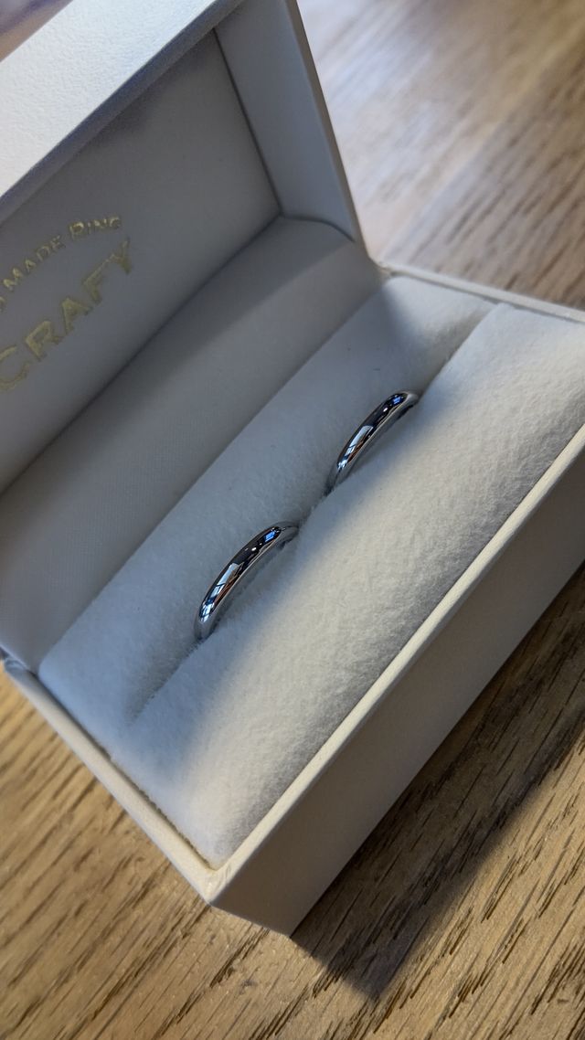 イメージよりも素敵な指輪に仕上がっていました。