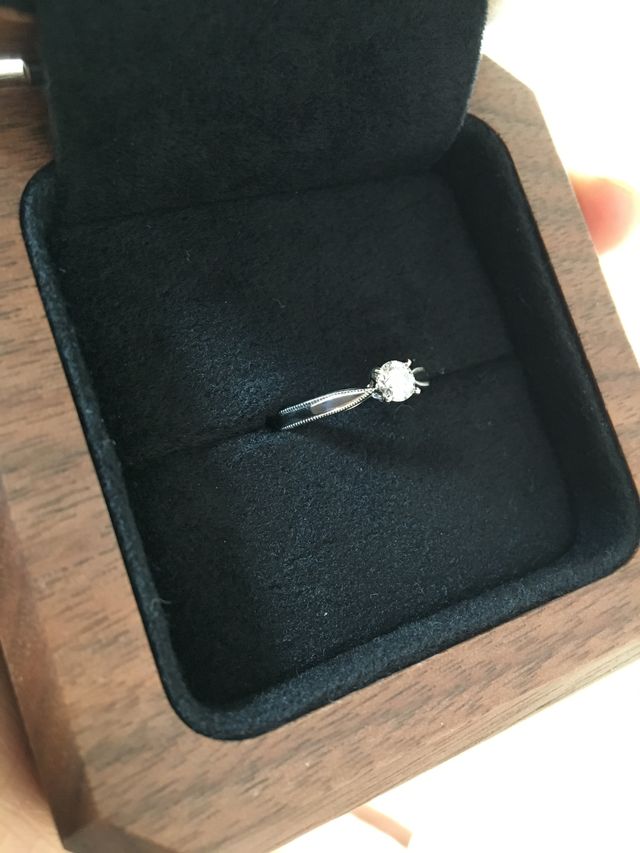 クラシカルな指輪に仕上がりました。