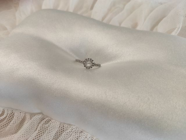 ヴィヴィアンローズリング プラチナ