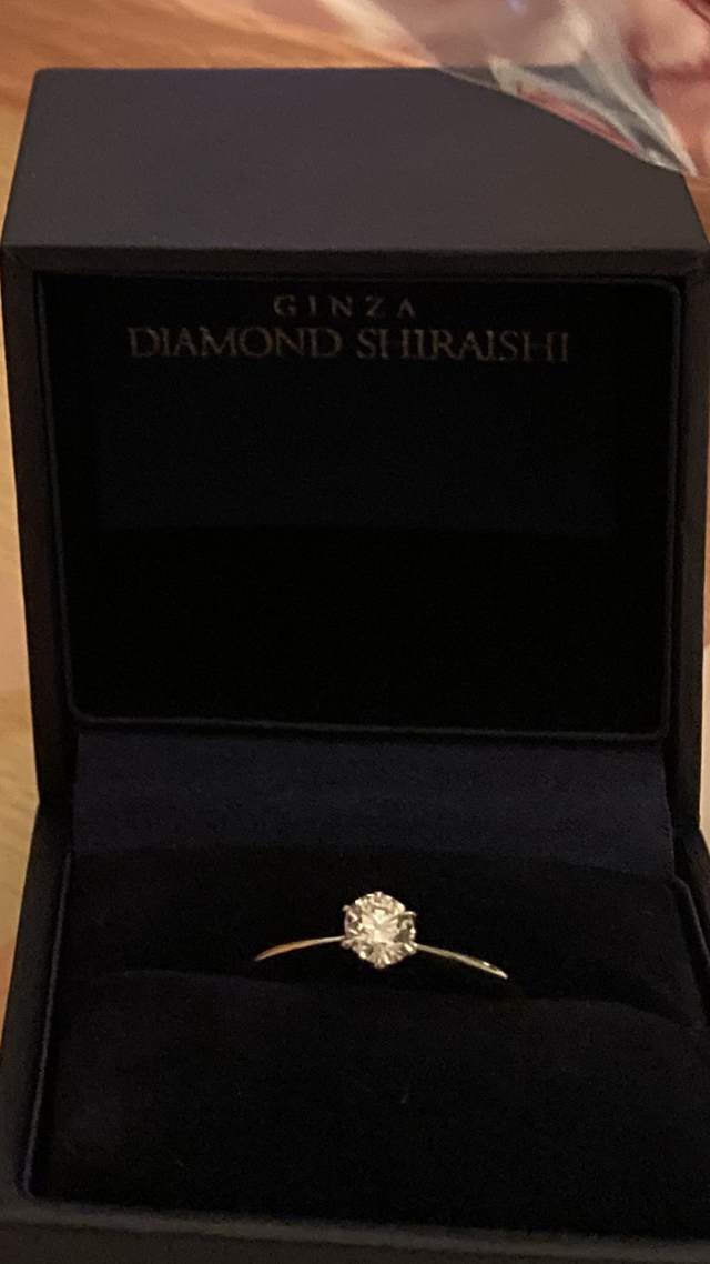 リングはプロポーズリング