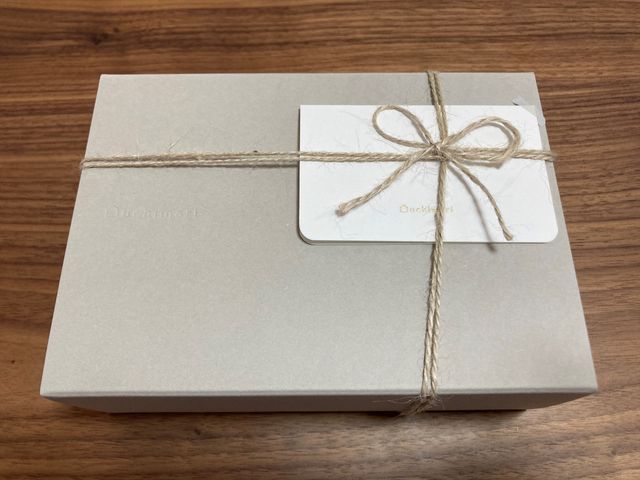 可愛い箱で届けられました。