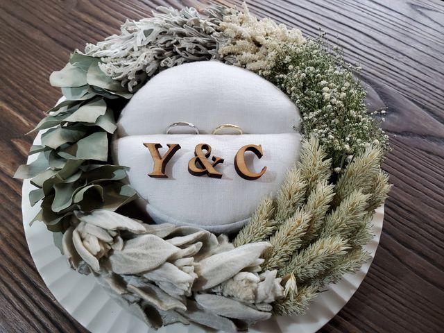 引き取り時、素敵なリングピローに入れていただきました。