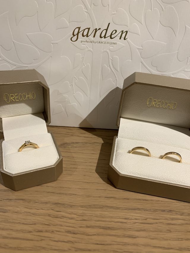 婚約指輪と結婚指輪