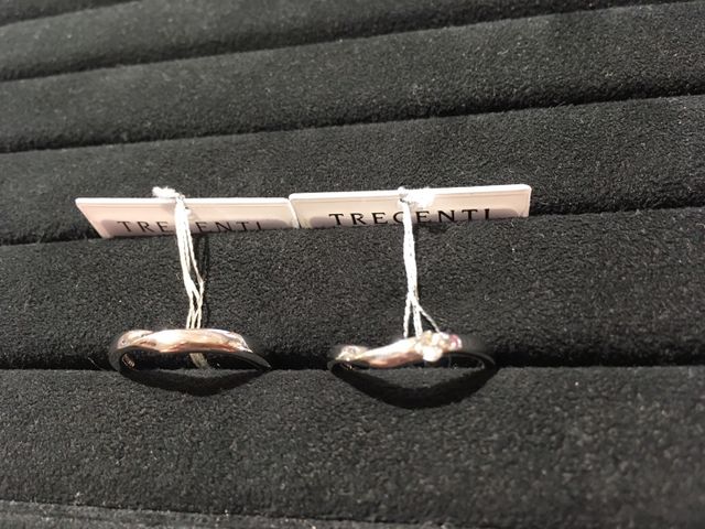 購入した指輪の写真です。