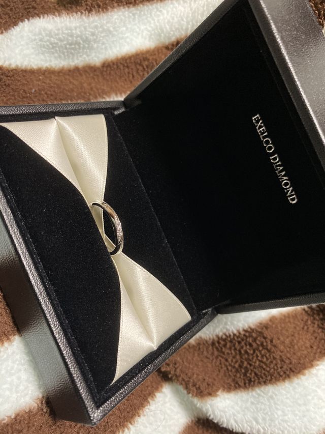 色んな指輪を試着させていただいいてかわいいに出会えました。