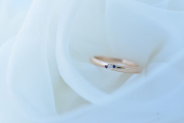 結婚20周年記念に結婚指輪を作成しました。