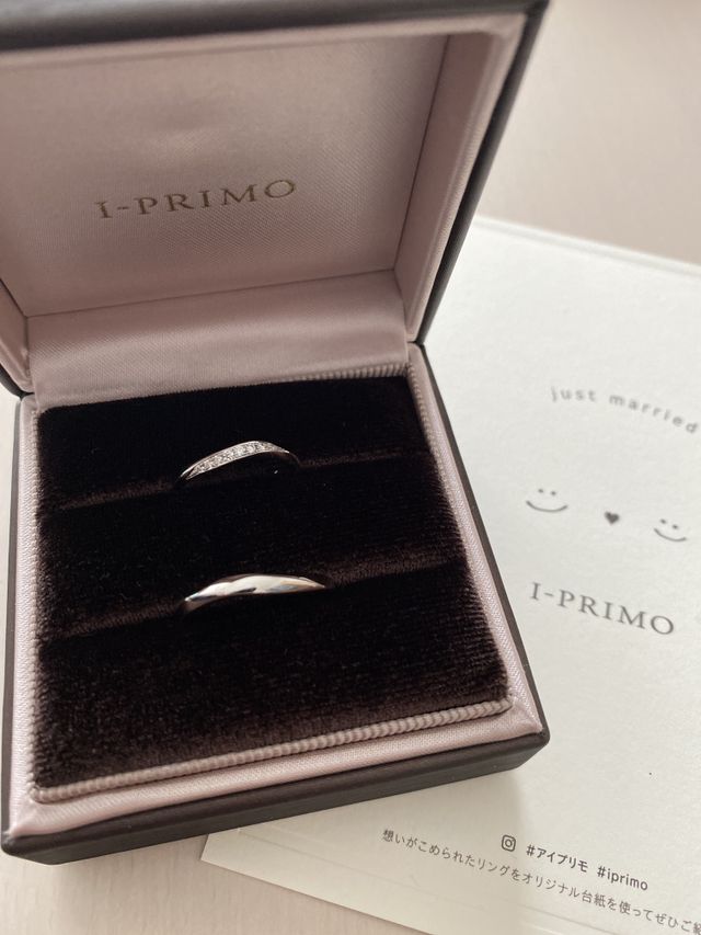 担当の方が親身になってくれてこれだと思う指輪に出会えました。