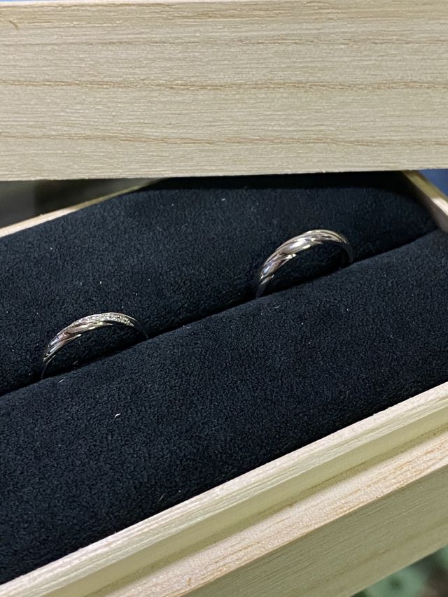 届いた時に撮りました