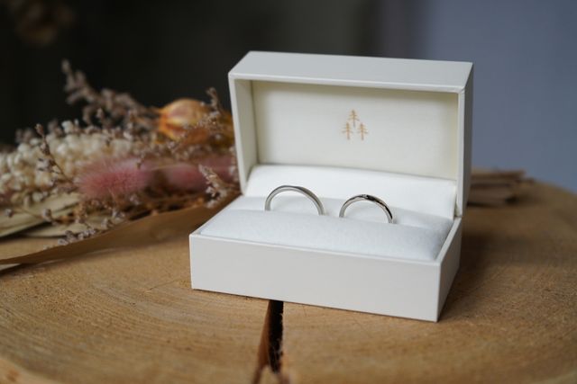 箱のロゴも可愛いです