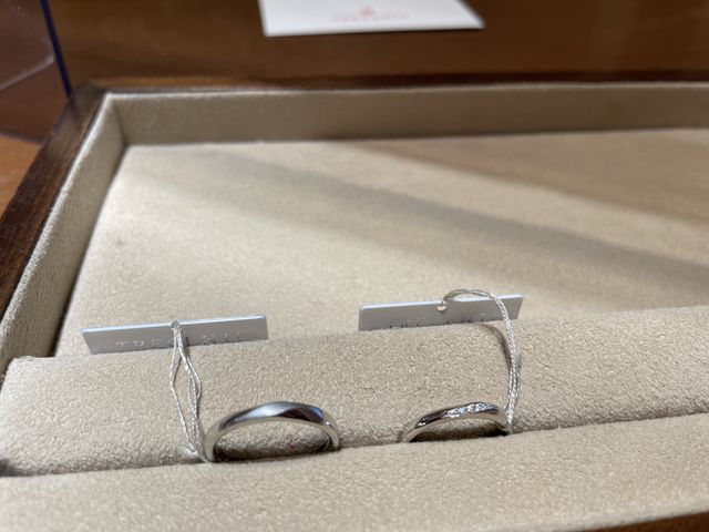 着け心地が良く、デザインもシンプルで華やかさも感じ良かった。