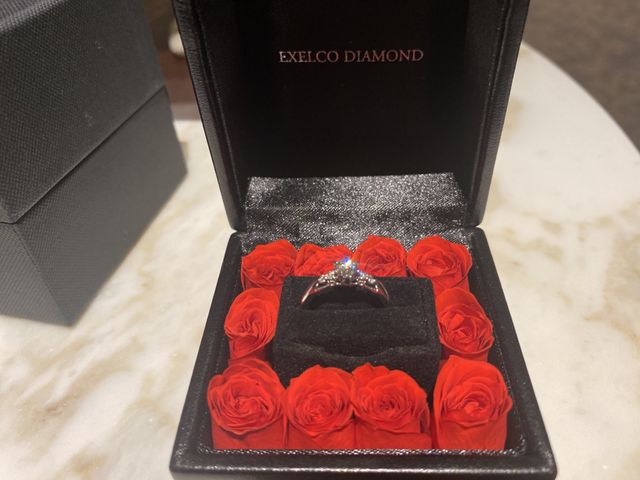 プリザーブドフラワーで薔薇が枯れないのが魅力的で綺麗です