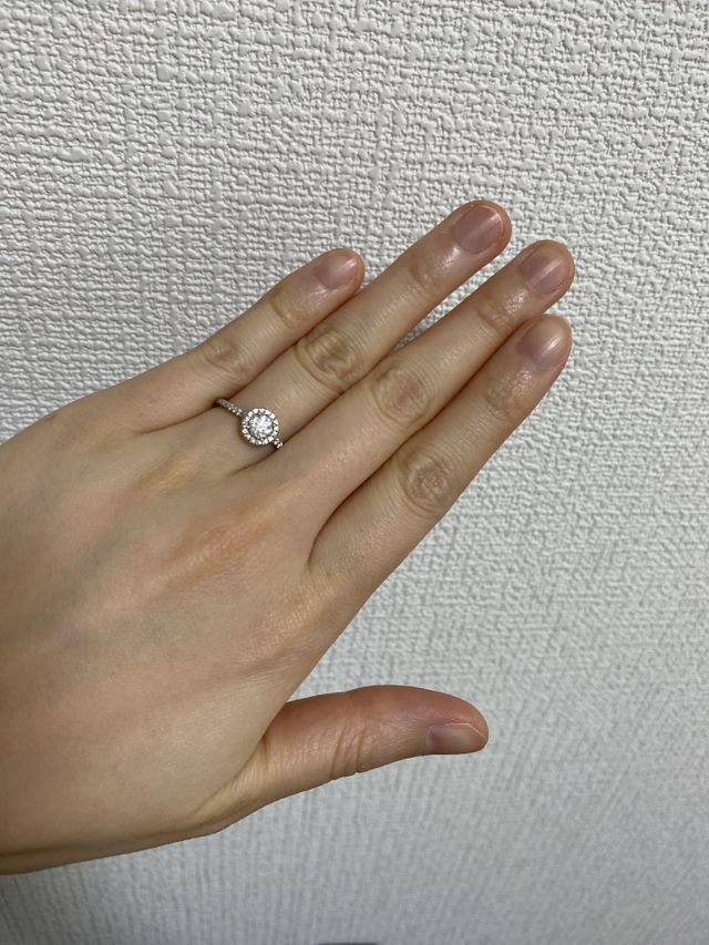 つけた状態です