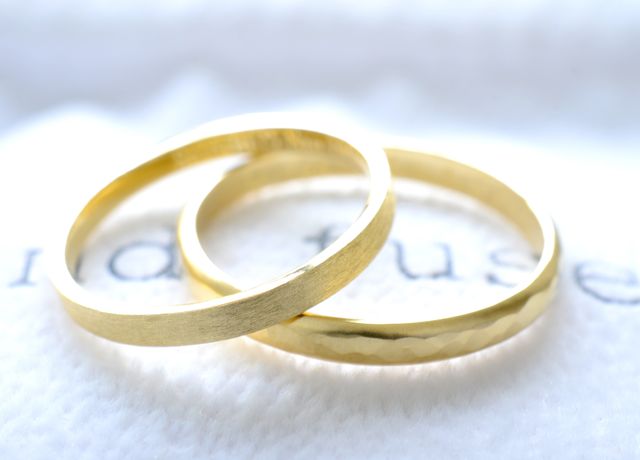 ペアリングの実物の写真です。