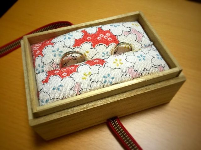 リングピローもとってもかわいいです！