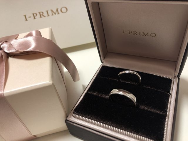 ミル打ちの指輪です。