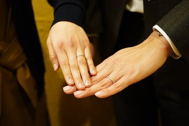 両家顔合わせでお披露目しました。