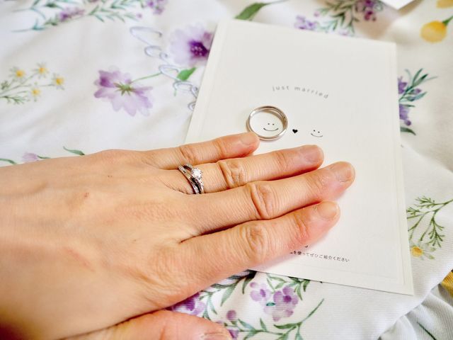 かわいく写真が撮れるようにいただいた用紙で撮影しました。