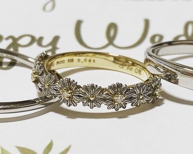 マーガレットのデザインがかわいいです！