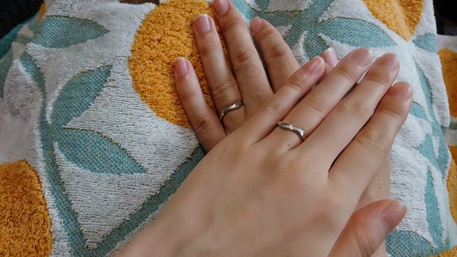 入籍日に初めて着用