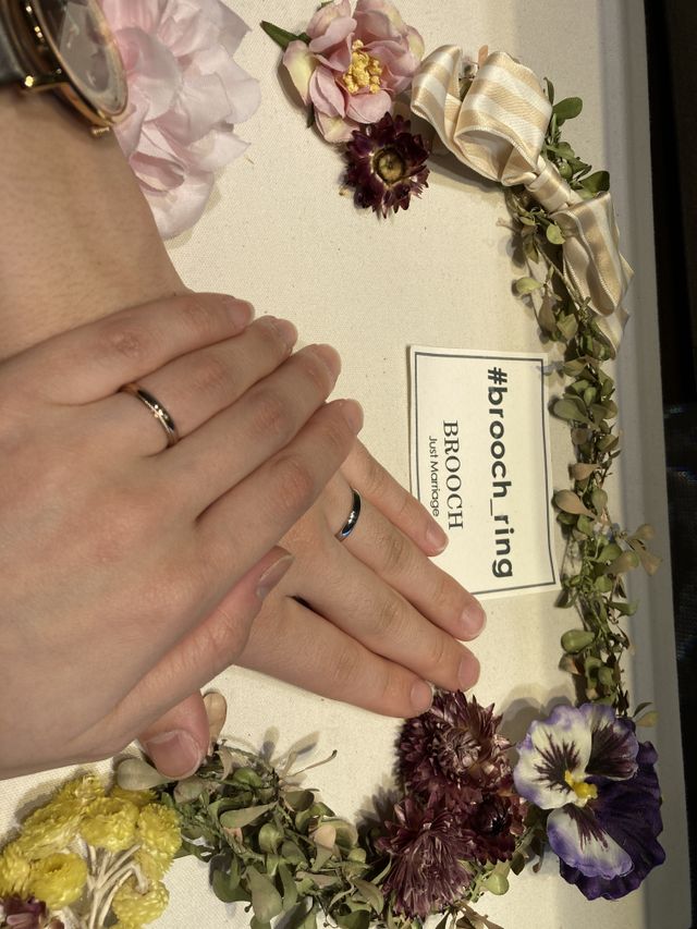 すてきな指輪で嬉しいです。