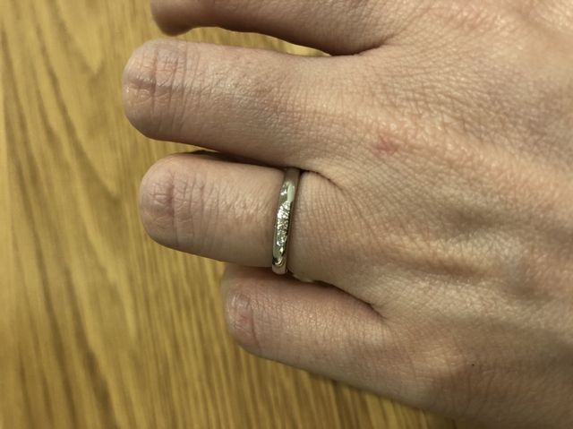 着用時の写真少々アップです