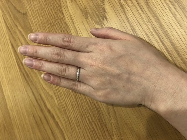 着用時の写真です