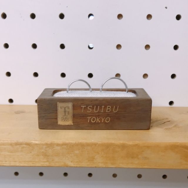 お互いに指輪を作り合いました。