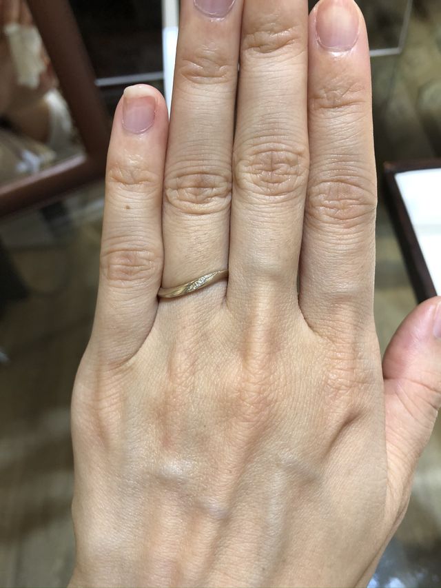 うっすらと木目が見えるお洒落なデザイン