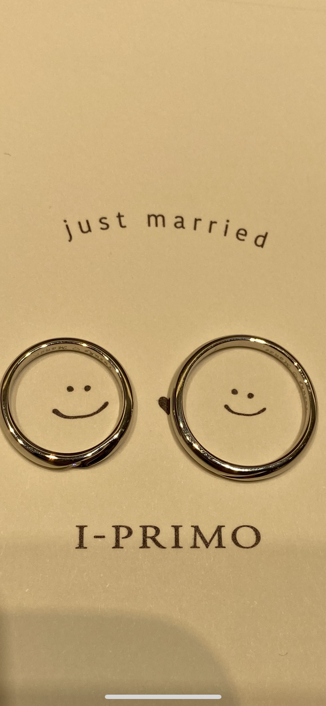 ペアリングのデザインではなく、好みのデザインを選んだ。