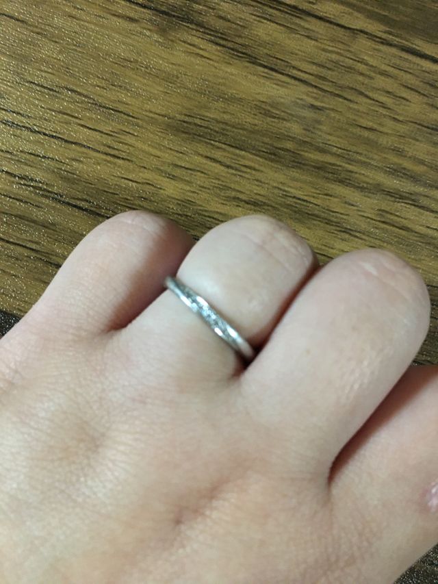 日常使いしやすいシンプルな結婚指輪