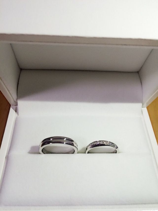 つけた瞬間お互いに一目惚れで気に入り、決めました