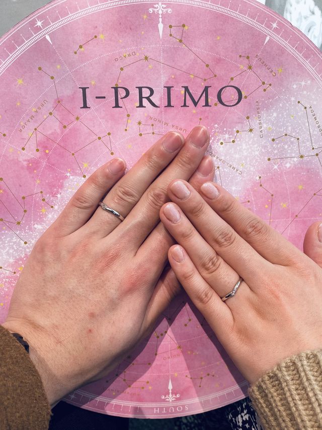 結婚指輪買いました！