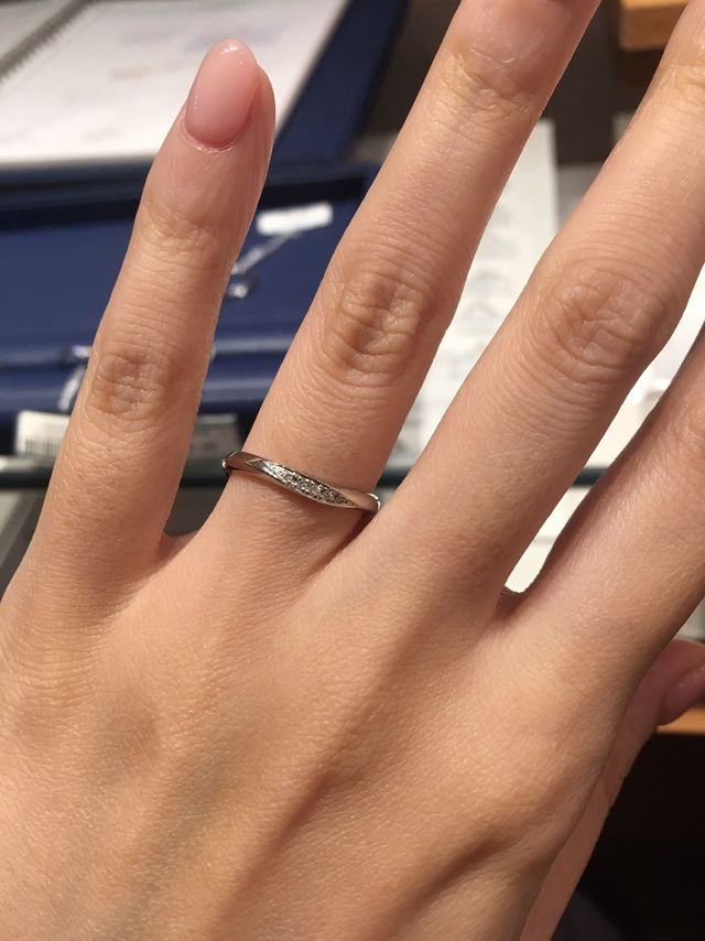 ウェーブデザインです。