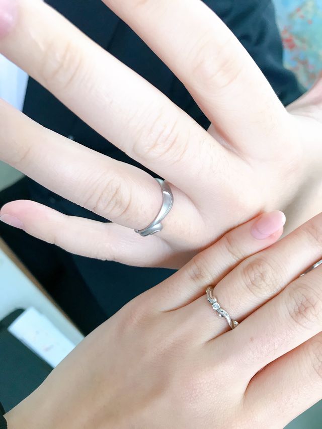 どちらにとっても、ちょうど良い太さです！