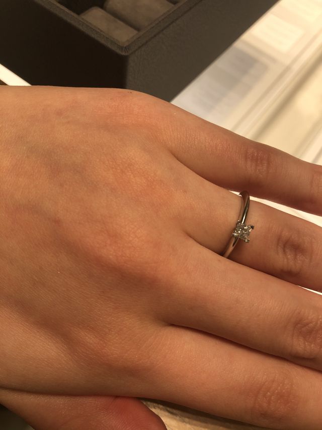 ティファニーのプリンセスカット♡