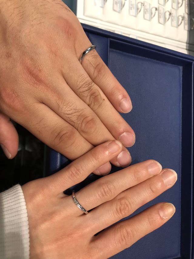 V字になっているタイプを選びました。
