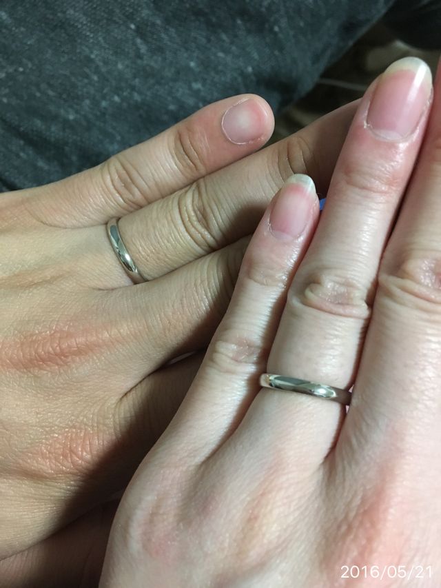 ダイヤモンドシライシ シンプルなデザインです！