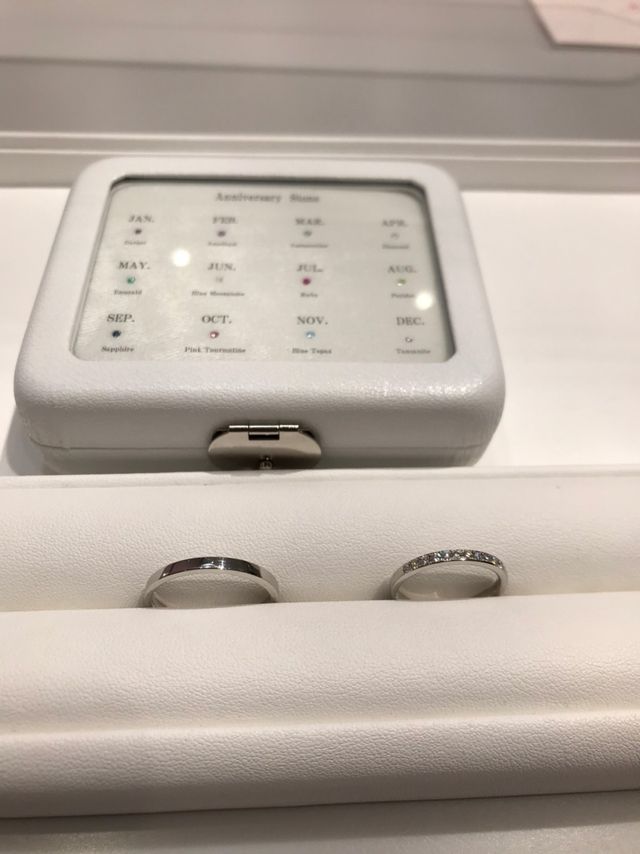 着け心地の良い指輪