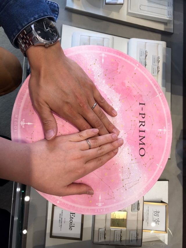 店舗で記念に撮影させていただきました。